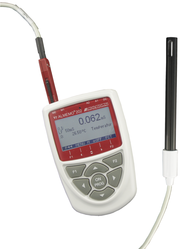 ALMEMO® 202 and digital probe for measuring conductivity FYD 741 LFE01