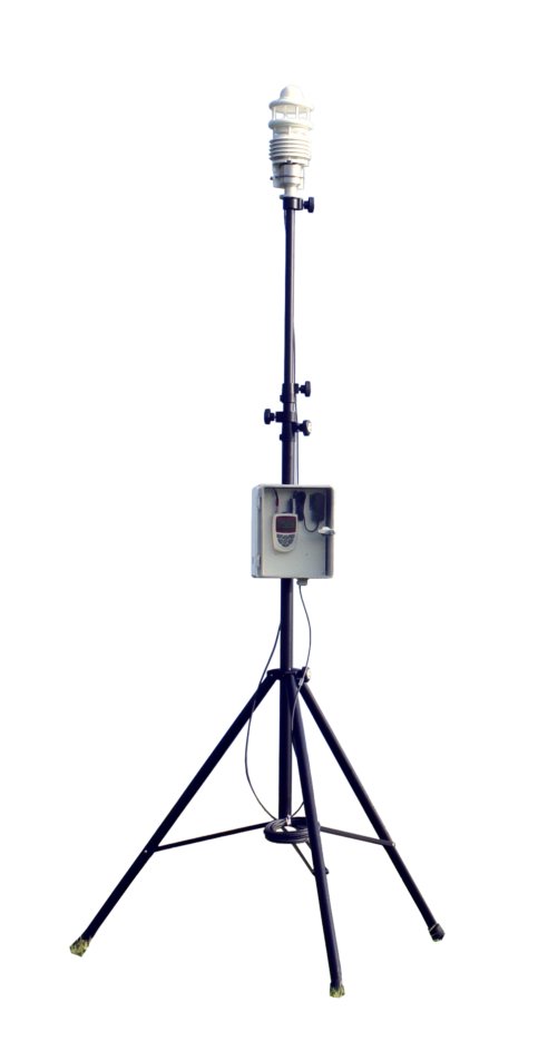 Mobile weather station with FMD7 60