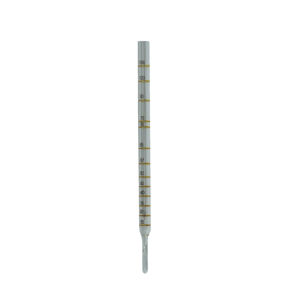 Pt100 glass thermometer